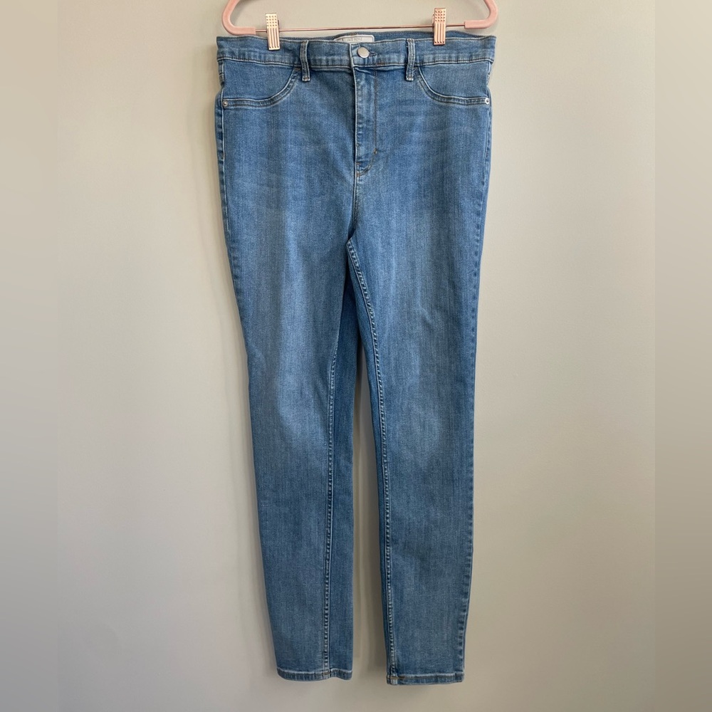 Free People High Rise Skinny Jeans